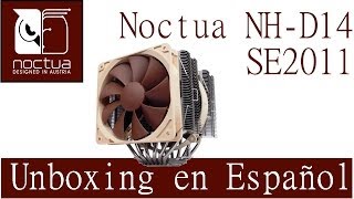 Refrigeración de CPU Noctua NHD14 SE2011 para Motherboard LGA 2011 [upl. by Aleydis747]