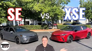 2025 Camry SE vs XSE Who Wins this Battle [upl. by Nnyliram]