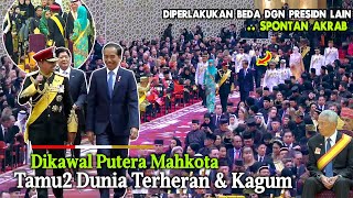 BEDA PRESIDEN JOKOWI TIBA DIKAWAL PUTERA MAHKOTA BRUNEITAMU LAIN GAK NYANGKA Keduanya Akrab Banget [upl. by Shawn473]