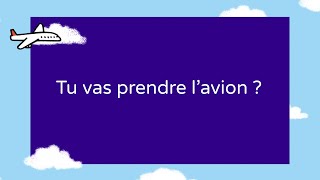 Tu vas prendre lavion  Voici comment faire pour que tu te sentes bien [upl. by Bennion]