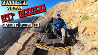 360° CAM on RAILCART  Abandoned Railway SDampAE [upl. by Gault393]