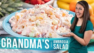 Grandmas Ambrosia Salad [upl. by Ahsiral]