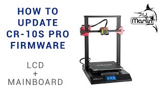 How to update CR10S Pro firmware  LCD and mainboard [upl. by Sylvester722]