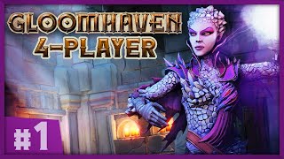 Gloomhaven  1  Version 10 is HERE 4Player Gameplay [upl. by Pinzler]