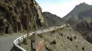 Driving Toward the Tizi n Tichka Pass  Atlas Mountains  Morocco [upl. by Philipson4]