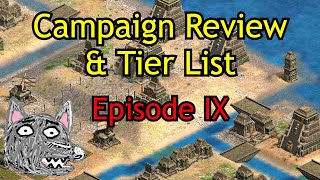 AoE2 DE Campaign Review amp Tier List  Episode IX [upl. by Eelaras]