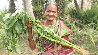 Thotakura Chana Dal Curry Recipe By Grandma  Myna Street Food  Food Info [upl. by Bandler]