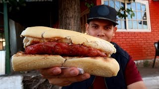 Probando EL FAMOSO CHORIPAN DE ARGENTINA 🍖 [upl. by Raquel173]