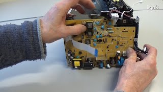 DisassemblyReassembly HP Laser 100 103 107 107w 108 [upl. by Anwadal]