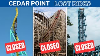 10 LOST Rides of Cedar Point REVEALED [upl. by Etoile]