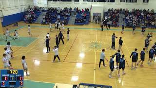 Dracut High School vs Wilmington High School Mens Varsity Basketball [upl. by Atirec275]