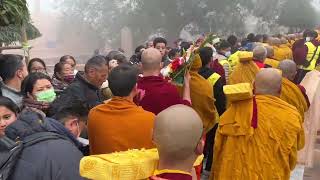 Kangyur Procession 38th Kagyu Monlam 2024 [upl. by Onafets]