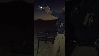 150yrd Night shot with 1911 45 subscribe voice military politics pewpew [upl. by Close]