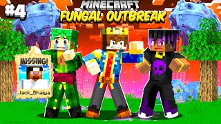 PART 4  100 Days In FUNGAL OUTBREAK WORLD in Minecraft 😰 [upl. by Bhayani]