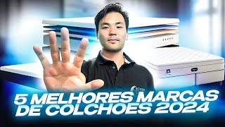 AS 5 MELHORES MARCAS DE COLCHÕES DE 2024 [upl. by Eselahc]