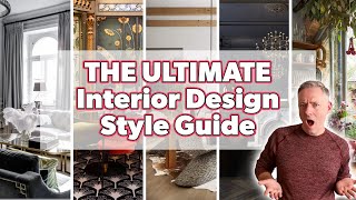 50 Interior Design Styles Explained in 25 Minutes [upl. by Mcgannon]