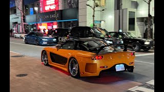 SECRET TOKYO UNDERGROUND CAR MEET 2024 [upl. by Chancey]