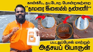 ஆச்சரிய பட வைக்கும் அக்வாசீல் நேனோ  building doctor aquasealnano live experiments  Building Doctor [upl. by Tennies50]