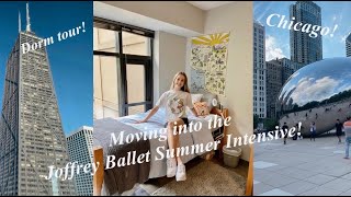 Move in Day for the Joffrey Ballet 5 week Summer Intensive  Touring Chicago Vlog [upl. by Nemzaj]