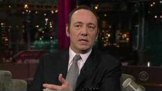 Spacey on letterman 12207 [upl. by Eileek]