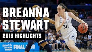 Breanna Stewart UConn highlights 4x Final Four MOPs senior run [upl. by Hairahs969]