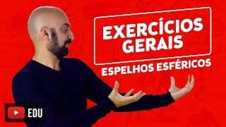 Espelhos Esféricos  Exercícios Gerais [upl. by Nilkcaj]