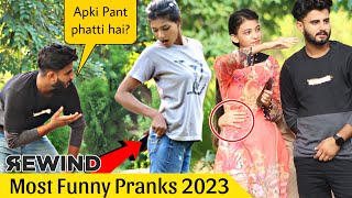 Most Funny Pranks Compilation 2023  2024 Apki Pent Phatti Hai  Comedy Video ThatWasCrazy [upl. by Sihun75]