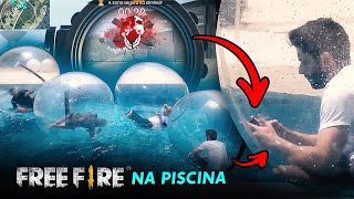 SQUAD FREE FIRE NA PISCINA [upl. by Boudreaux145]