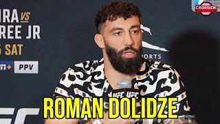 Roman Dolidze Speaks On Matchup With Kevin Holland Finding Peace in SLC and Strickland  UFC 307 [upl. by Elsinore]