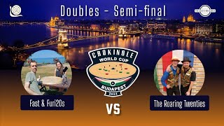 Crokinole World Cup  Doubles Semifinal Fast amp Furi20s Vs The Roaring Twenties TraceyBoards [upl. by Acinomed]