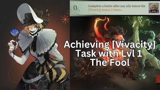 Vivacity Task 16 with Lvl 1 The Fool  Reverse 1999 [upl. by Arayc]