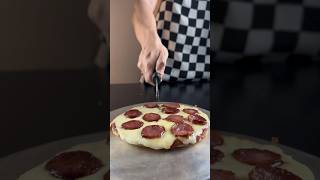 A FORMA MAIS FÁCIL DE FAZER A PIZZA DE FRIGIDEIRA 😋 receita receitafacil pizza [upl. by Euqnimod]