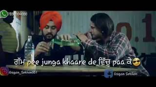 Peg Pugg Deep Karan Whatsapp status by Gagan Sekhon [upl. by Aikrehs]