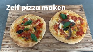 Pizzadeeg maken en beleggen  Samen koken met Allerhande [upl. by Nwahsram]