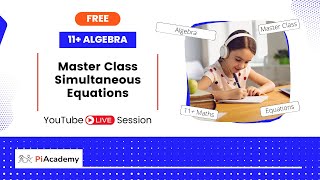 11 Exams 2024  Algebra Master Class  Simultaneous Equations  Boost 11 Exam Score [upl. by Thirzi745]