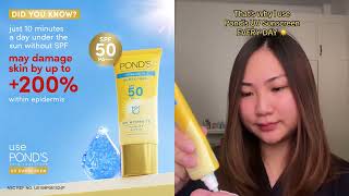 Hydration and Daily Sun Damage Protection —only with POND’S [upl. by Drucy773]