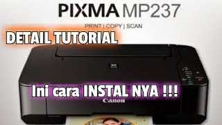 Cara Instal Printer Canon MP287 Tanpa CD DRIVER Install the Canon Pixma MP287 printer application [upl. by Maurili]