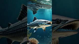 Great Barracuda  The Hovering Barracuda Technique facts marinewildlife mythicalcreature shark [upl. by Eyaf227]