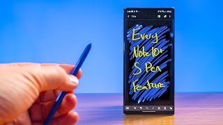 Everything the Note 10 S Pen Can Do [upl. by Randie]