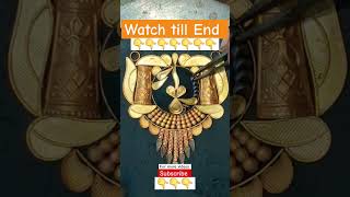 Gold Pendent design goldwork viral ytshorts reels jewellery bngoldetawah [upl. by Nessa]