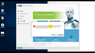 How to Install ESET NOD32 Antivirus [upl. by Ahsinom442]