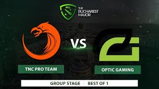 TNC Pro Team vs Optic Gaming  Best of 1  The Bucharest Major 2018 [upl. by Klarrisa]