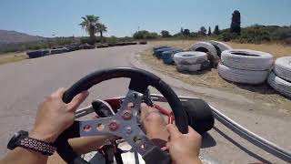 Greece Karting  Lardos Go Kart [upl. by Annmarie]