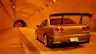 Nissan Skyline ER34 25GTT Exhaust Sound [upl. by Pisano151]