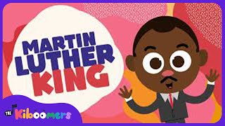 Martin Luther King  The Kiboomers Preschool Songs amp Nursery Rhymes for Black History Month [upl. by Yecats]