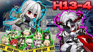 【アークナイツ】H134 高レア安定10人 アビサル耐久【Arknights第十三章：悪兆渦流】 [upl. by Rudolf]