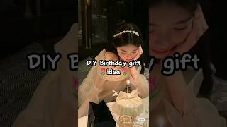 Diy birthday gift idea 💝✨ shorts glowup diy gift ideas bff aesthetic viral trending [upl. by Ransell654]