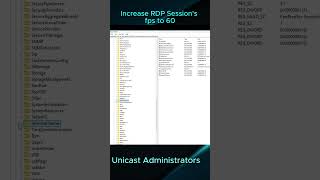 Increase your Remote Desktop RDP sessions FPS to 60 [upl. by Yrelav709]