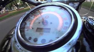 Прохват Замер 0140км Yamaha Drag Star 1100 [upl. by Emmett229]