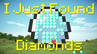 quotI Just Found Diamondsquot  A Minecraft Parody of The Lonely Islands I Just Had Sex [upl. by Ahtiekal]